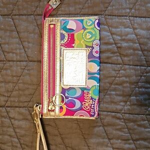 Coach wristlet